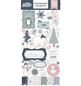 Echo Park Winterland 6x13 Chipboard Accents