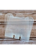 Clear Scraps Rounded Tab Acrylic Dividers 3pk