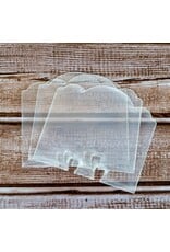 Clear Scraps Scallop Acrylic Dividers 3pk