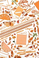 49 AND MARKET Color Swatch Peach Cut- Out Elements