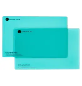 Spellbinders Teal Extended Cutting plates C - 2 Pack