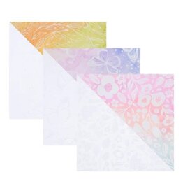 Spellbinders Serenade of Autumn Collection - Water Color Resist 6x6 Paper Pad