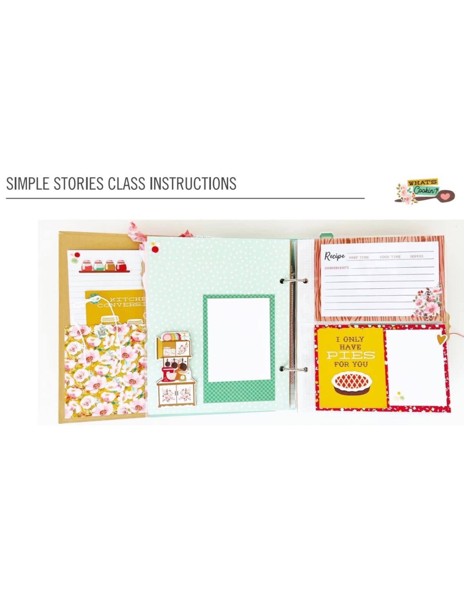 Simple Stories What's Cookin'? Album Kit