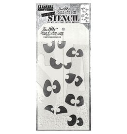 Tim Holtz - Stampers Anonymous Peekaboo - Layered Stencil