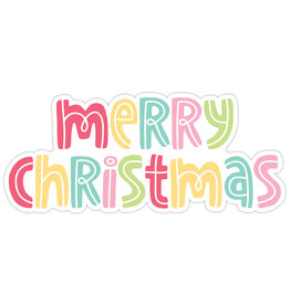 Doodlebug Design Gingerbread Kisses - Sticker Doodles - Merry Christmas