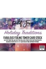 PICKET FENCE STUDIOS Fabulous Foiling Toner Card Stock - Holiday Traditions