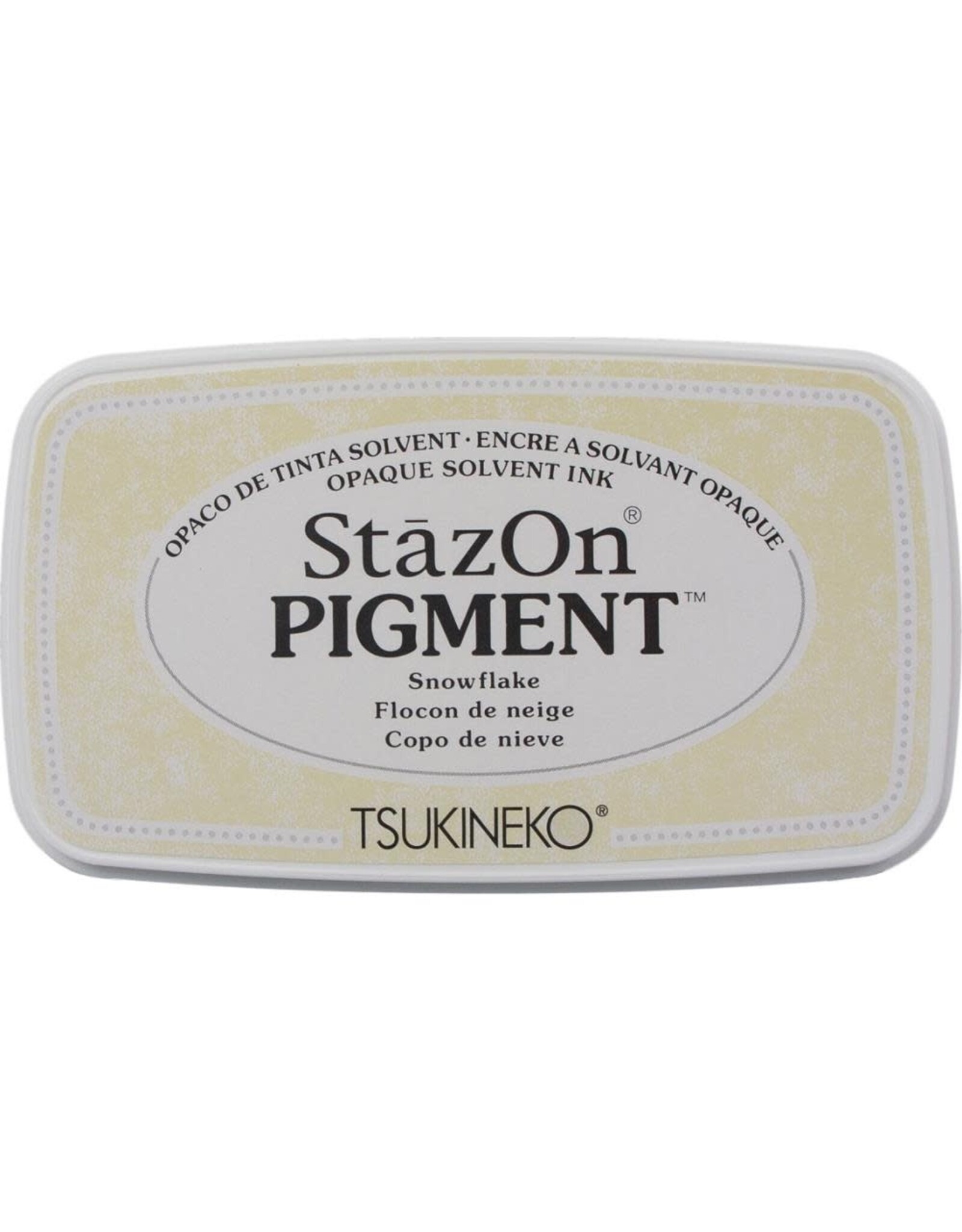 TSUKINEKO Stazon Pigment Ink Pad - Snowflake