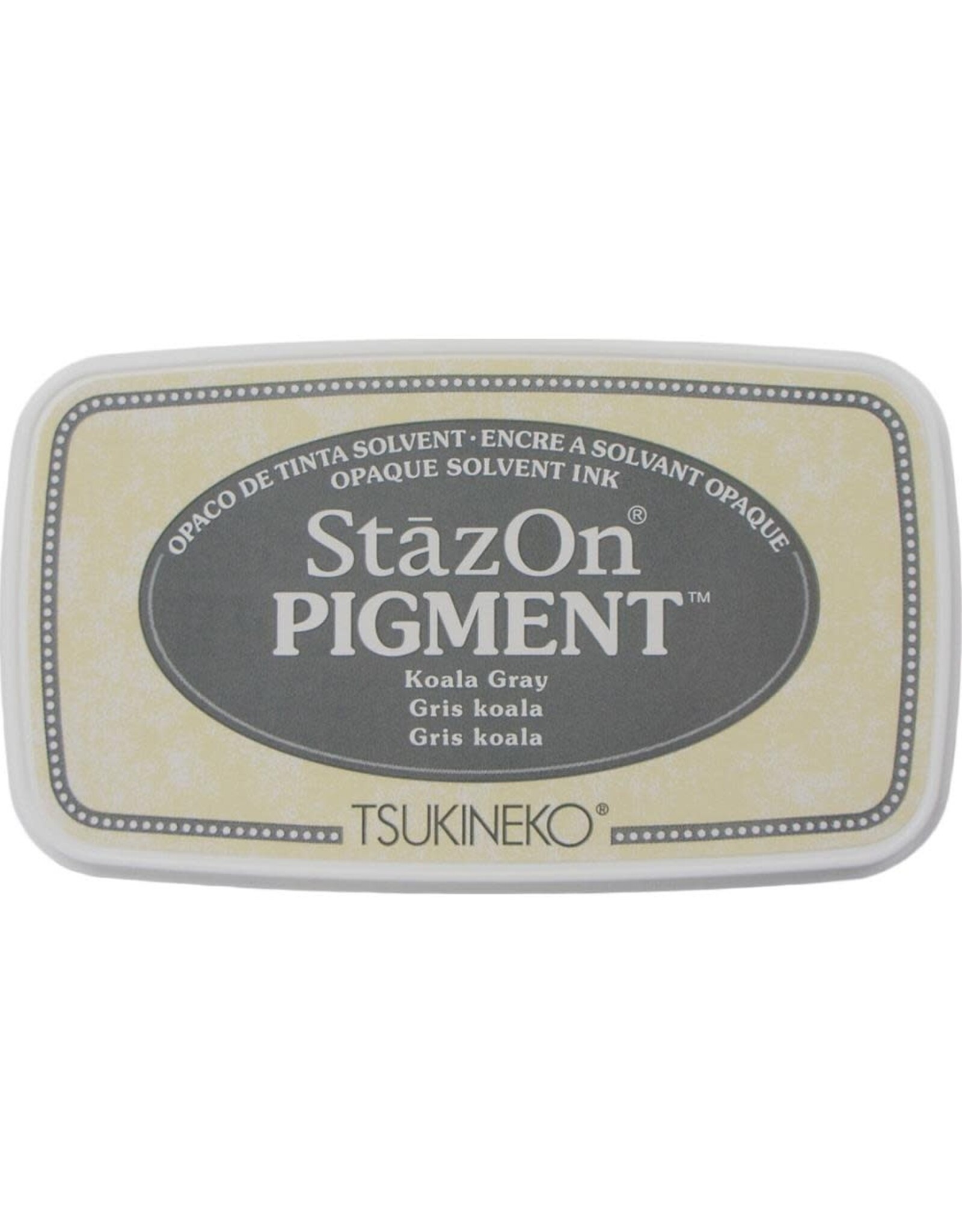 TSUKINEKO Stazon Pigment Ink Pad - Koala Gray