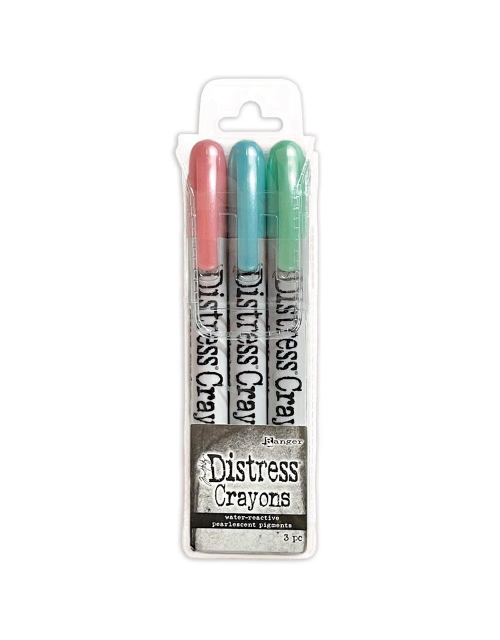 Tim Holtz - Ranger Distress Crayon Pearl Holiday Set 6