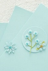 Spellbinders Color Essentials Cardstock 8.5"X11" 10/Pkg - Waterfall