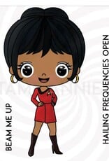 Stamp Anniething Uhura - Hailing Frequencies Open Stamp
