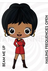 Stamp Anniething Uhura - Hailing Frequencies Open Stamp