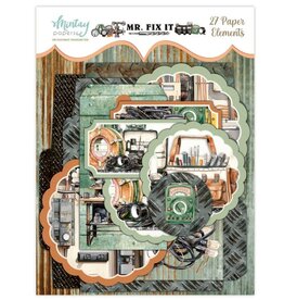 Mintay Papers Mr. Fix It - Paper Elements - 27 pcs