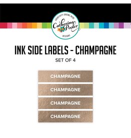 Catherine Pooler Designs Metallic Collection- Champagne Side Labels