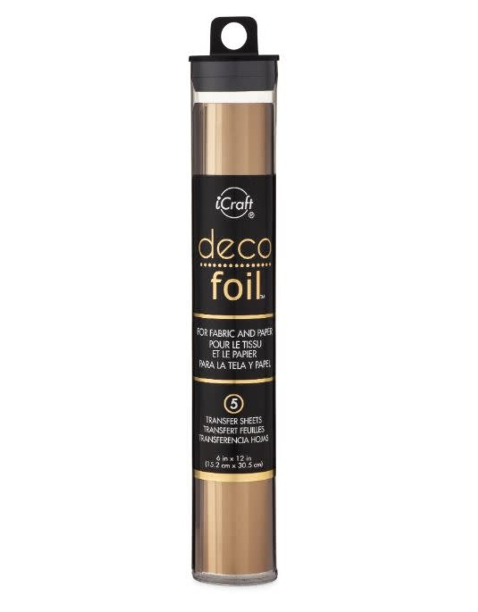 iCraft DECO FOIL 6"X12" BRONZE