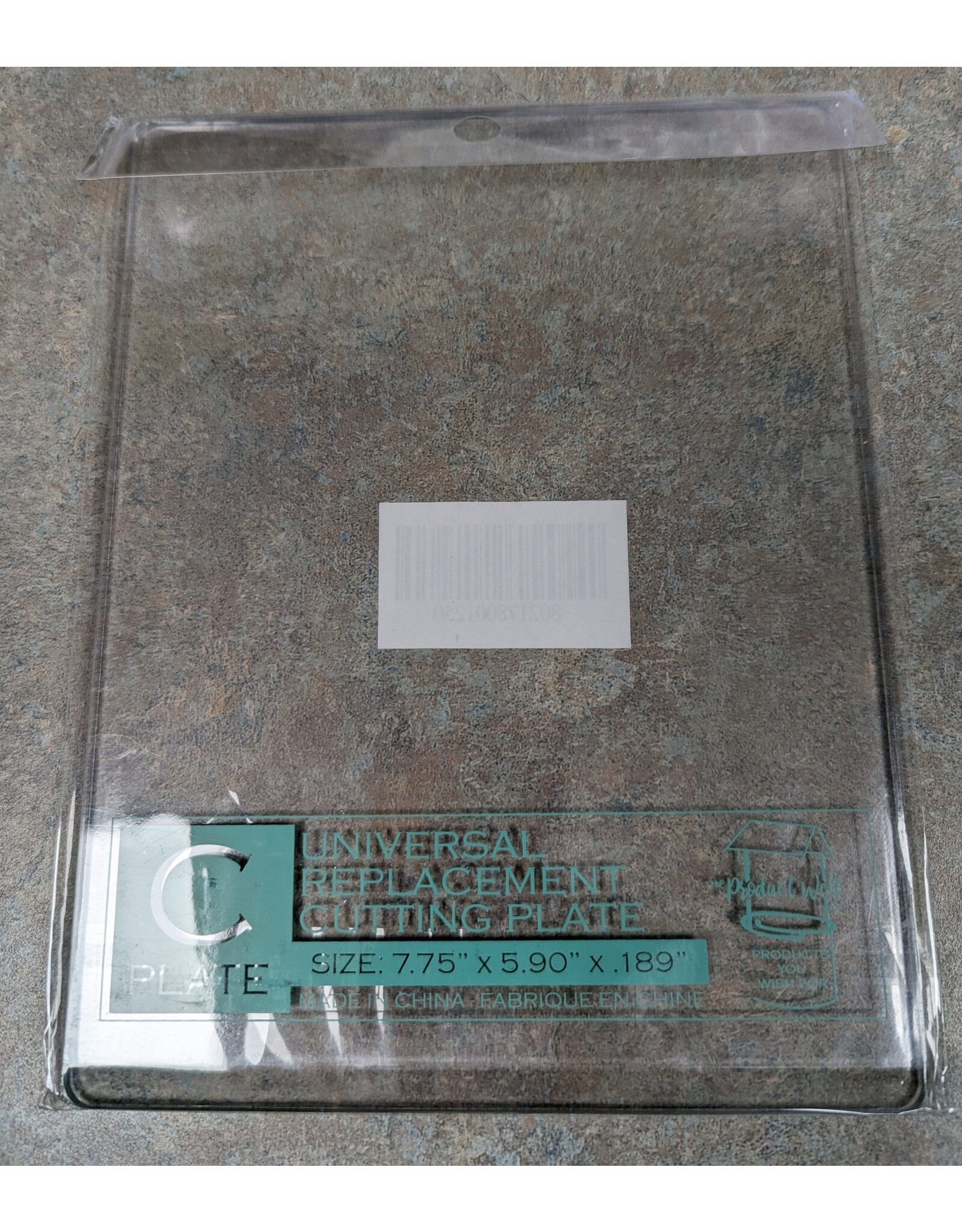 THE PRODUCT WELL Universal C Plate 7.75" x 5.90" x .189"