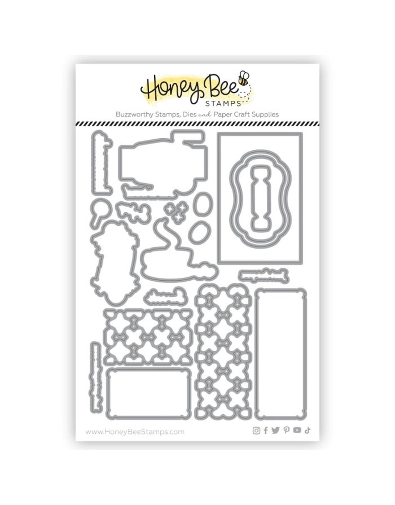 Honey Bee Vintage Gift Card Box Add On - Fall Treats Honey Cuts