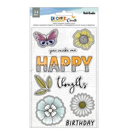 Vicki Boutin DISCOVER STAMP + DIE - HAPPY THOUGHTS