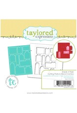 Taylored Expressions Sneak a Peek Cutting Plate & Stencil Combo