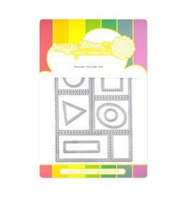 Waffle Flower Postage Collage - Dies