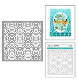 Spellbinders Kaleidoscope Arch Collection - Kaleidoscope Window Stencil