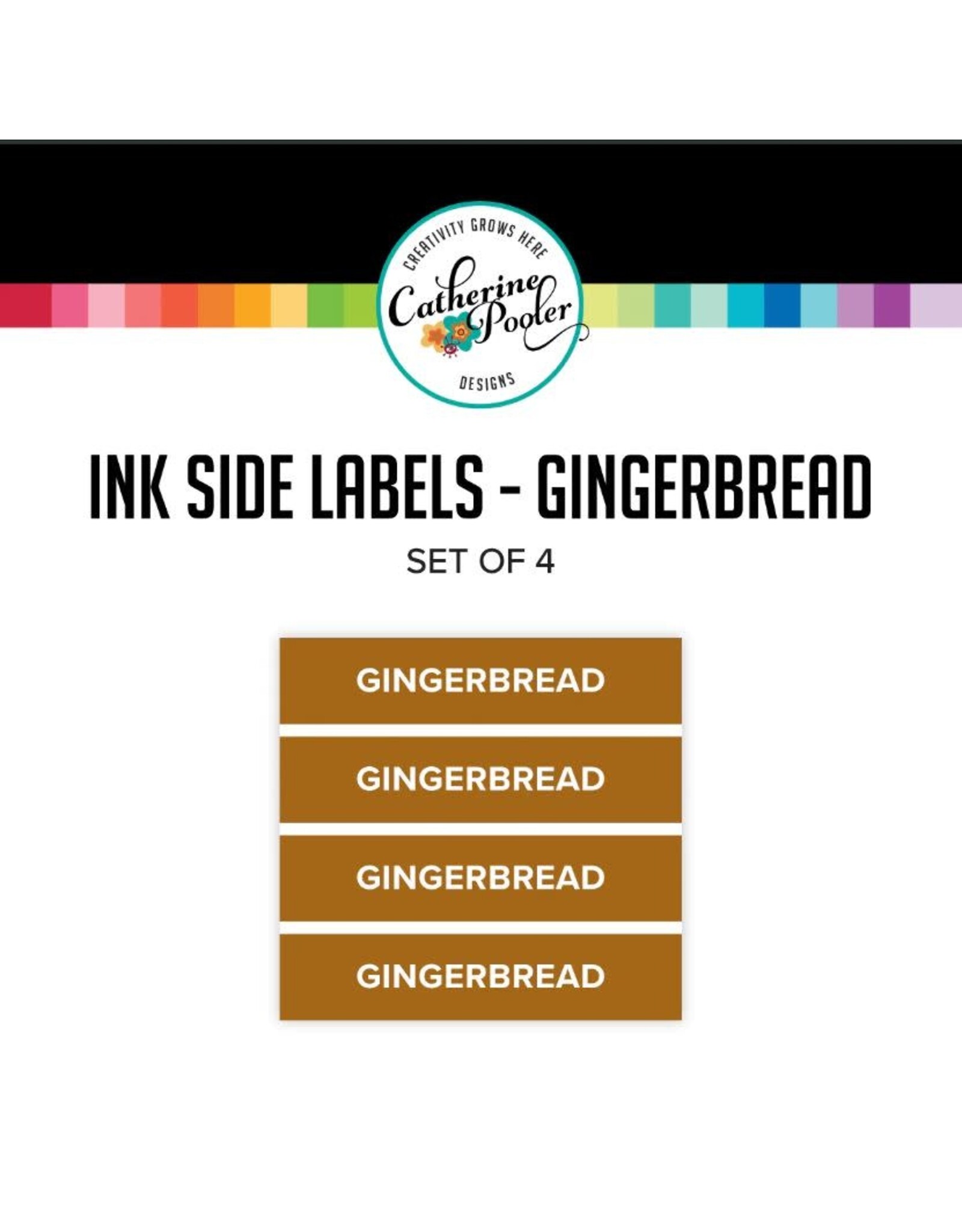 Catherine Pooler Designs Gingerbread Ink Side Labels