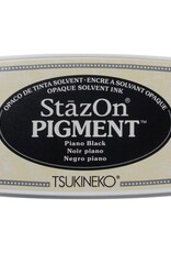 TSUKINEKO Stazon Pigment Ink Pad -  Piano Black