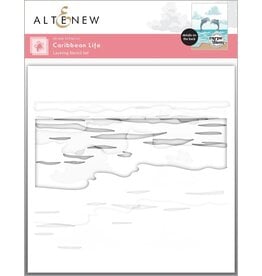 ALTENEW Caribbean Life Layering Stencil Set