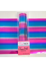 Pink & Main Ombre Pink-Teal Cheerfoil