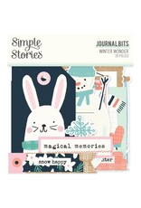 Simple Stories Winter Wonder - Journal Bits & Pieces