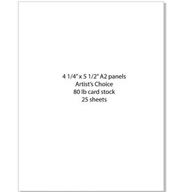 Gina K. Designs Gina K Cardstock  Panels A2 4.25 x 5.5  -  Artist's Choice Layering Weight