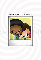 Stamp Anniething Darius and Eleni #smiles Outline Die