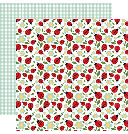 Echo Park Little Ladybug Cute As A Bug 12x12 Patterned Paper