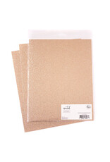PINKFRESH STUDIO Essentials Glitter Cardstock: Rose Gold