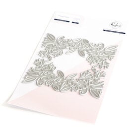 PINKFRESH STUDIO Floral Square Frame press plate