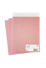 PINKFRESH STUDIO Essentials Glitter Cardstock: Blush