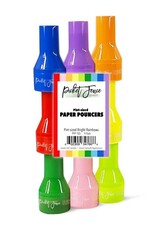 PICKET FENCE STUDIOS Pint-sized Paper Pouncers-9 pk Bright Rainbow