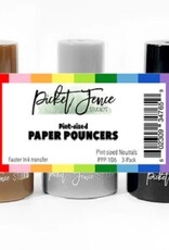 PICKET FENCE STUDIOS Pint-sized Paper Pouncers-3 pk Neutrals