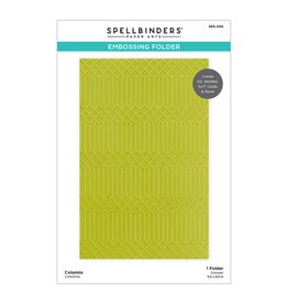 Spellbinders Fresh Picked Collection Columns Embossing Folder