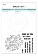 Spellbinders The Garden Collection Garden Party Stamp and Die Set