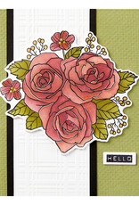 Spellbinders The Garden Collection Garden Party Stamp and Die Set
