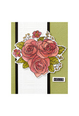 Spellbinders The Garden Collection Garden Party Stamp and Die Set