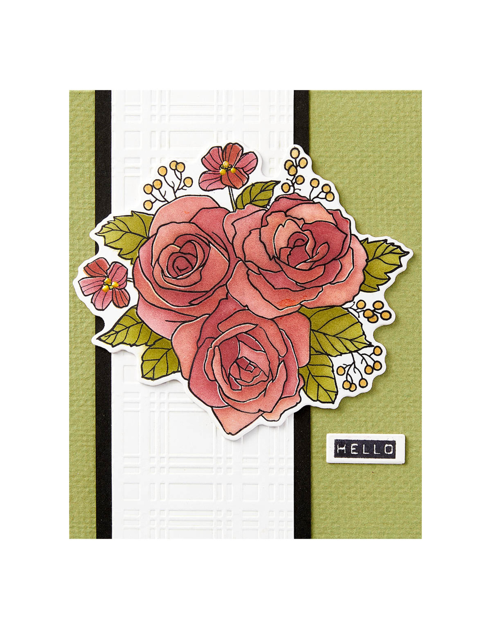 Spellbinders The Garden Collection Garden Party Stamp and Die Set