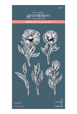 Spellbinders Pressed Posies Collection Flower Stems Press Plate and Die Set