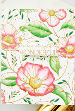 Spellbinders Pressed Posies Collection Cosmos Backdrop Press Plate