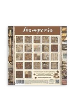 Stamperia Coffee and Chocolate 12X12 Single Sided Paper Pad - 22 pcs