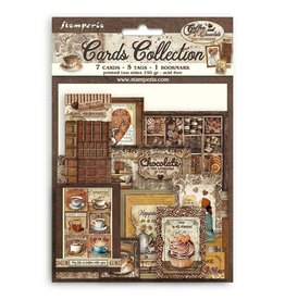 Stamperia Coffee and Chocolate Cards Collection