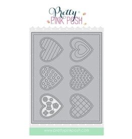 Pretty Pink Posh Heart - Cover Plate Die