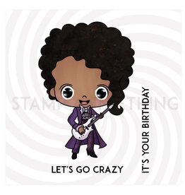 Stamp Anniething Prince Let's Go Crazy Stamp