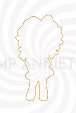 Stamp Anniething Madonna Outline Die